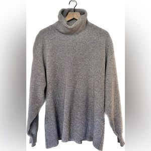 COPY - Free People Grey Turtleneck Sweater Size Medium